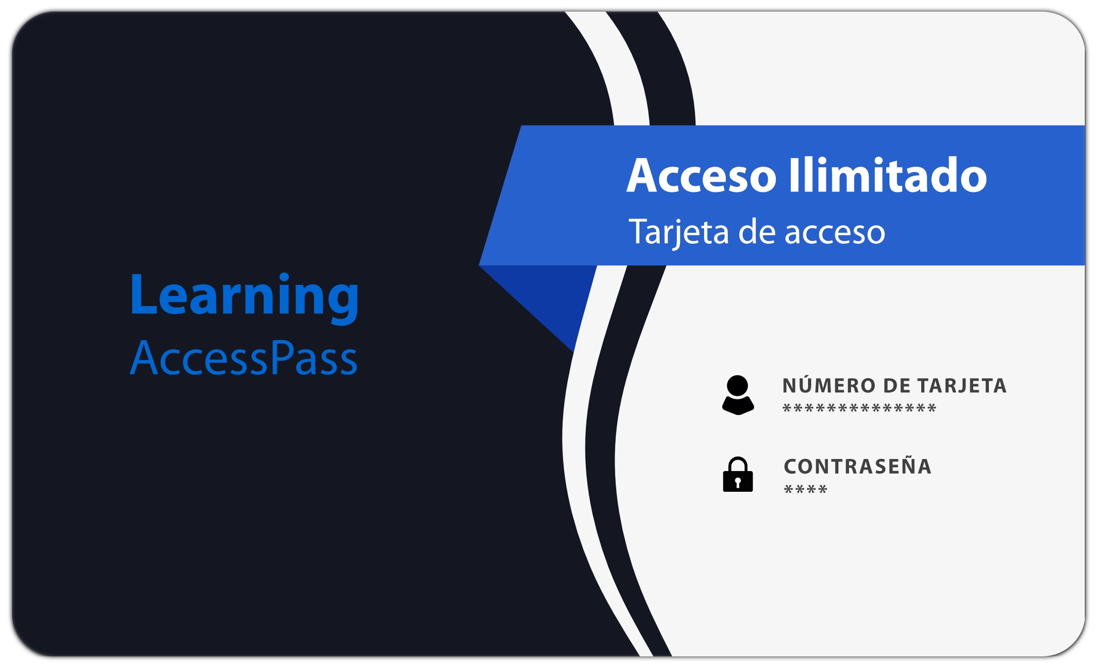 Tarjeta de acceso linkedin learning