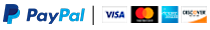 PayPal | Visa, MasterCard +